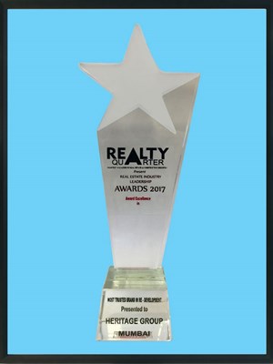 REALTY QUARTER AWARDS 2017  - MOST TRUSTED BRAND IN REDEVELOPMENT PROJECT