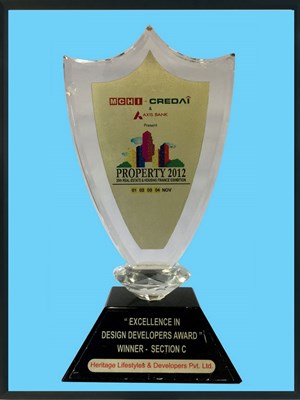MCHI CREDAI 2012 EXCELLENCE IN DESIGN DEVELOPERS AWARD